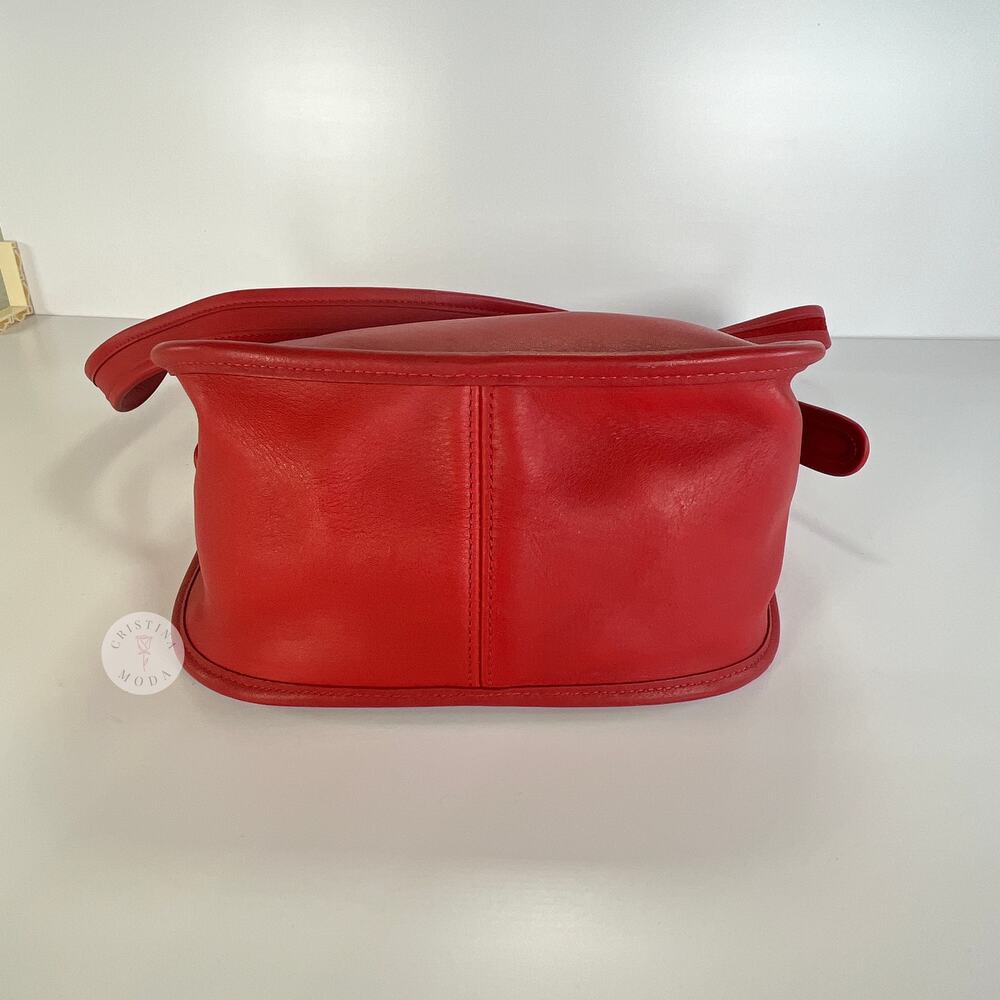 Vintage Coach Janice Legacy Bag 9950 Red 2006 - Picture 7 of 15